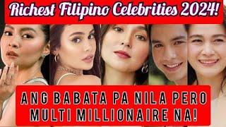 2024 TOP 30 RICHEST FILIPINO CELEBRITIES