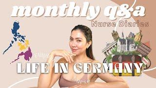 Filipina Nurse in Germany | March Monthly Q&A | Nurse Diaries | hernameisodyssey