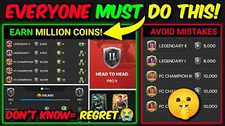 5 Things U Must Do Before Division Rivals Reset - FC Mobile | Mr. Believer