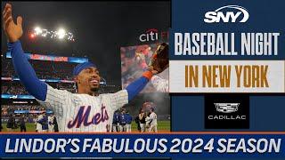 A look back at Francisco Lindor's sensational 2024 season with the Mets | Baseball Night in NY | SNY