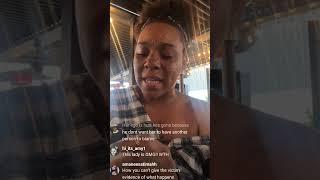 man throws hot water on briana latrise #growinguphiphop #foryou #brianalatrise