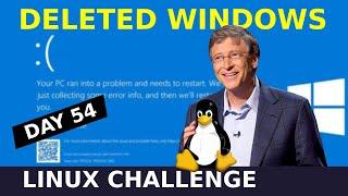 Linux Challenge Day 54 Life After Microsoft Windows Cutting The Cord