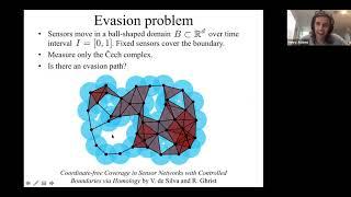 Applied topology 24: Evasion paths in mobile sensor networks, Part I