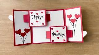 Happy Birthday Card | Easy card for birthday and anniversary