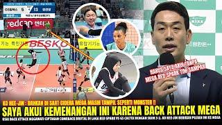 TERKEJUT & TAKJUB !! Ko Hee-Jin Sampai NGOMONG GINI Ke Mega Usai Laga Red Spark Vs Gs Caltex (3-2)