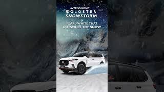 The New MG Gloster Snowstorm | #DriveUnstoppable