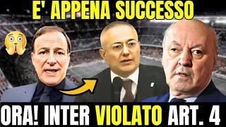 SCANDALO ALL'INTER! RIVELAZIONI BOMBASTICA CHE POTREBBERO CAMBIARE TUTTO! NOTIZIE BIANCONERI JUVE