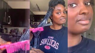 Detangle Matted/Kinky Curly Hair in 60 secs #Shorts