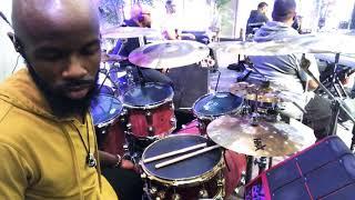 Zacardi Cortez with MIKE HUNTER JR on drums- NYE Service2018