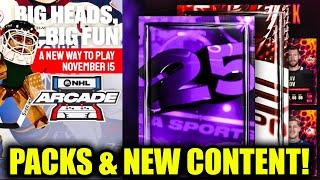 *COMPETITIVE ELITE PACK* NHL Arcade Is Back, New Content, Packs & MORE! NHL 25 HUT