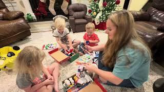 Packing Boxes for Operation Christmas Child with Jack of the South and Family To Bless A Child