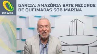 Alexandre Garcia: Amazônia tem maior número de incêndios do século sob Marina Silva