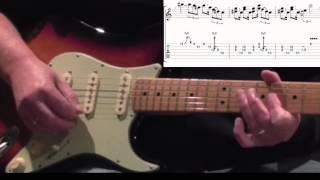 www.guitarskool.co.nz : Steve Hubbard - Easy Blues Guitar solo