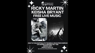 Live from Northeast State - Ricky Martin & Kiesha Bryant