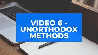 Road-map to 1 Million YouTube Subscribers Video 6 - Unorthodox Methods