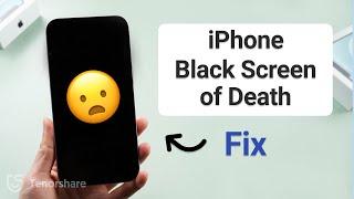 My iPhone Screen is Black But Still Works | Black Screen of Death [3 Ways]