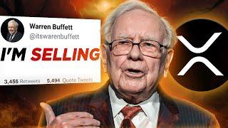 XRP: Warren Buffett Just Gave A DIRE Warning (Hasn't Done This Since 2007)