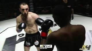 K4 Fighting Rise Up Mike Stevens vs Malik Mannon 160lb Muay Thai Title Fight