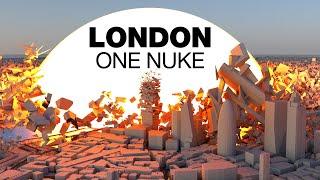 Simulation of a Nuclear Explosion in LONDON