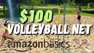 AmazonBasics Volleyball and Badminton Net |  Review 2023