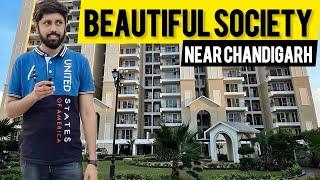 इतनी सुंदर Society  | 3 bhk luxury flats near chandigarh | Luxury flats in zirakpur