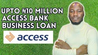 Access Bank Business Loan Application Process