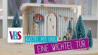 Bastel mit uns eine Wichtel Tür für die Weihnachtszeit