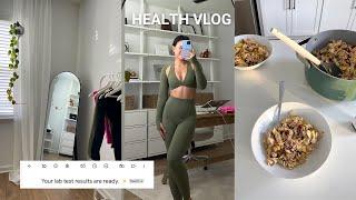 HEALTH VLOG | blood test results, cutest activewear haul & what I pack for traveling