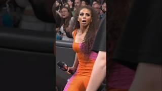 Even Samantha Irvin was surprised by Chad Gable's win over Gunther 