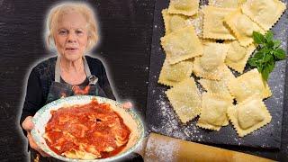 Italian Grandma Makes Amazing Ravioli from Scratch