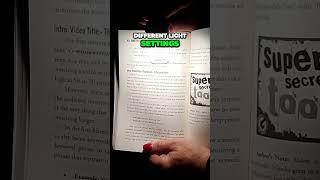 Transform Your Reading Experience with this Versatile Book Light!