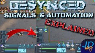 How To Signals And Simple Automation Explained Desynced ️ Lets Play, Walkthrough, Tutorial