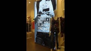 PH3 9 Indoor rental led display -led video wall screen for  ROME GUESS STORE