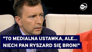 Poseł Schreiber szczegółów sprawy Czarneckiego nie zgłębiał, ale wie, że to medialna ustawka @TVN24