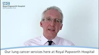 Dr Robert Rintoul Lung service open