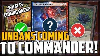 Commander Unbans Coming! What Will We See Rejoin The Format?! - Magic: The Gathering