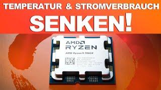 AMD RYZEN 7000: Temperatur und Stromverbrauch senken