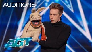 Jack Williams Surprises Judges With Amazing Ventriloquism | AGT 2022