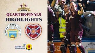 Greenock Morton 0-1 Heart of Midlothian | Scottish Gas Men's Scottish Cup Quarter-Final Highlights