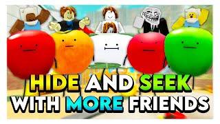 Roblox SECRET STAYCATION HIDE & SEEK WITH MORE FRIENDS! 