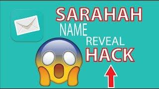 Sarahah Reveal HACK  -  How to Reveal Sarahah Messages