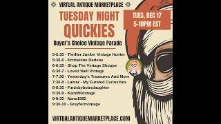 VAMP Tuesday Night Quickies Buyer's Choice Parade