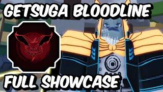 NEW Getsuga Bloodline FULL SHOWCASE! | Shindo Life Getsuga Full Showcase and Review