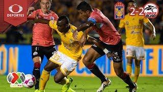 Resumen Tigres 2 - 2 Lobos BUAP | Apertura 2018 - J14 | Televisa Deportes