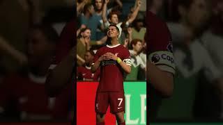 Penalty Goal by Ronaldo #ps5 #Liverpool #cr7 #fifa ##football #goal