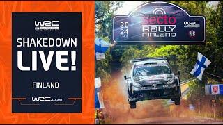  Shakedown LIVE | WRC Secto Rally Finland 2024