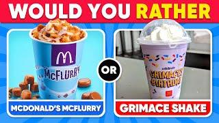 Would You Rather? Sweets Edition 