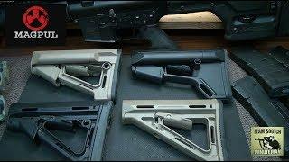 Magpul AR-15 Stock Comparison