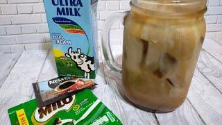 Es Kopi Milo - Minuman Kekinian Di Rumah Aja