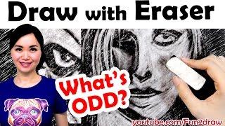 Eraser Art Challenge! | Mei Yu Drawing Challenge Ideas